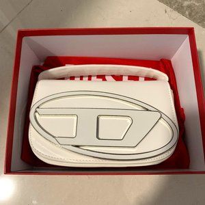 DIESEL Shoulder Bag in White